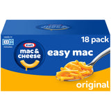 Kraft Easy Mac Original Single-Serve Packets – Guilt-Free Late Night Snack Without Dyes