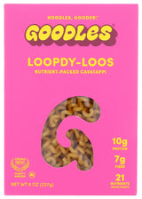 Goodles Loopdy-Loos Pasta, 8 OZ – Better-For-You Family Pantry Pasta for Quick Nourishing Dinners