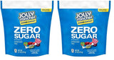 JOLLY RANCHER Zero Sugar Fruit Hard Candy – Calorie Conscious Sucking Candy for Home Office Wellness Routine, 6.1 oz