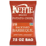 Kettle Brand Potato Chips Sea Salt Kettle Chips, 7.5 Oz – Packable Gluten-Free Chips for Picnics and Outdoor Adventures