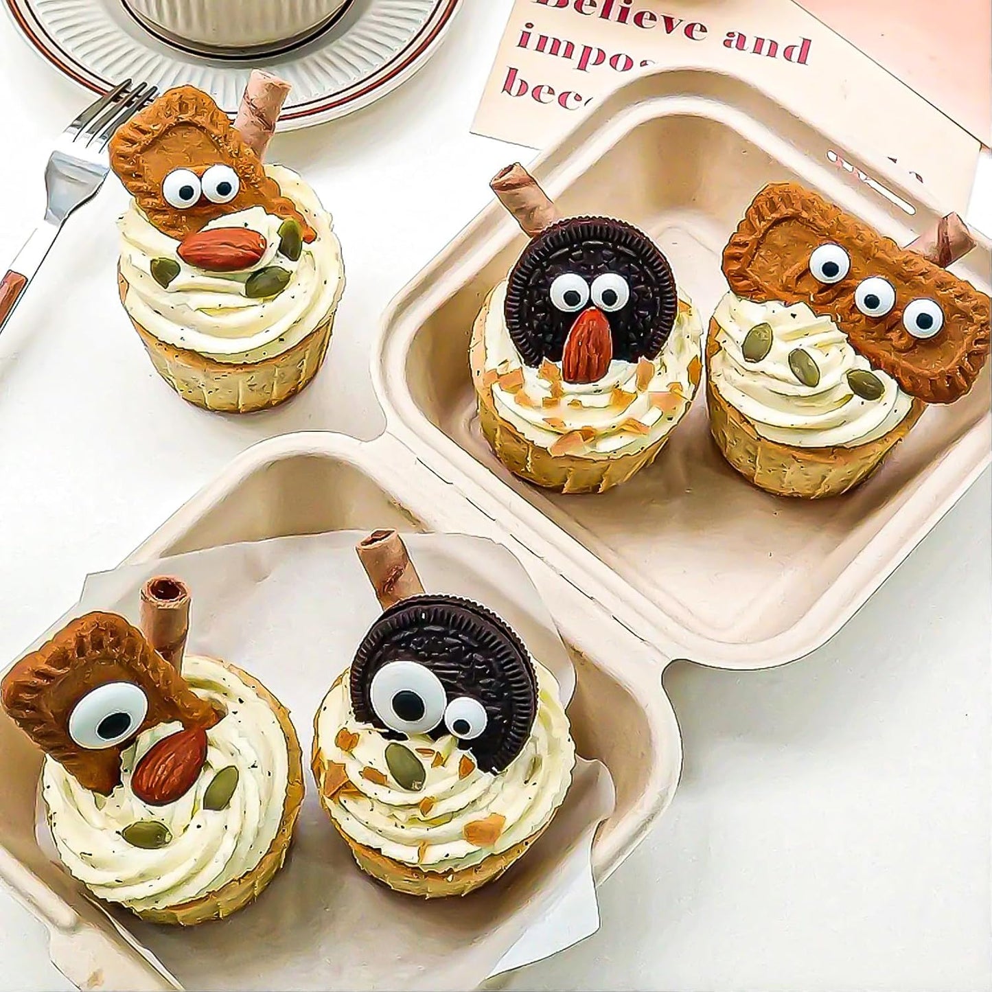 Halloween Eye Sprinkles for Brownies – Kid-Safe Edible Toppers for Spooky Birthday Cupcakes