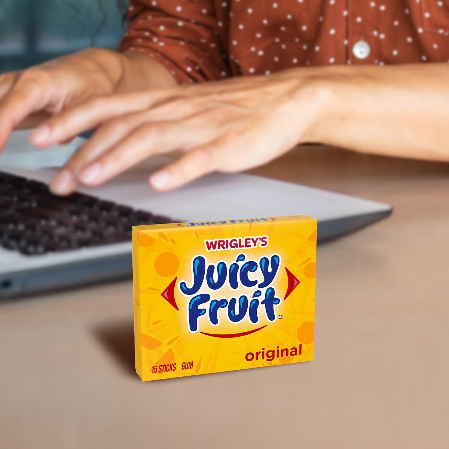Juicy Fruit Original Gum 45 Count Bulk – Throw Candy for Parades, Class Parties and Playdates