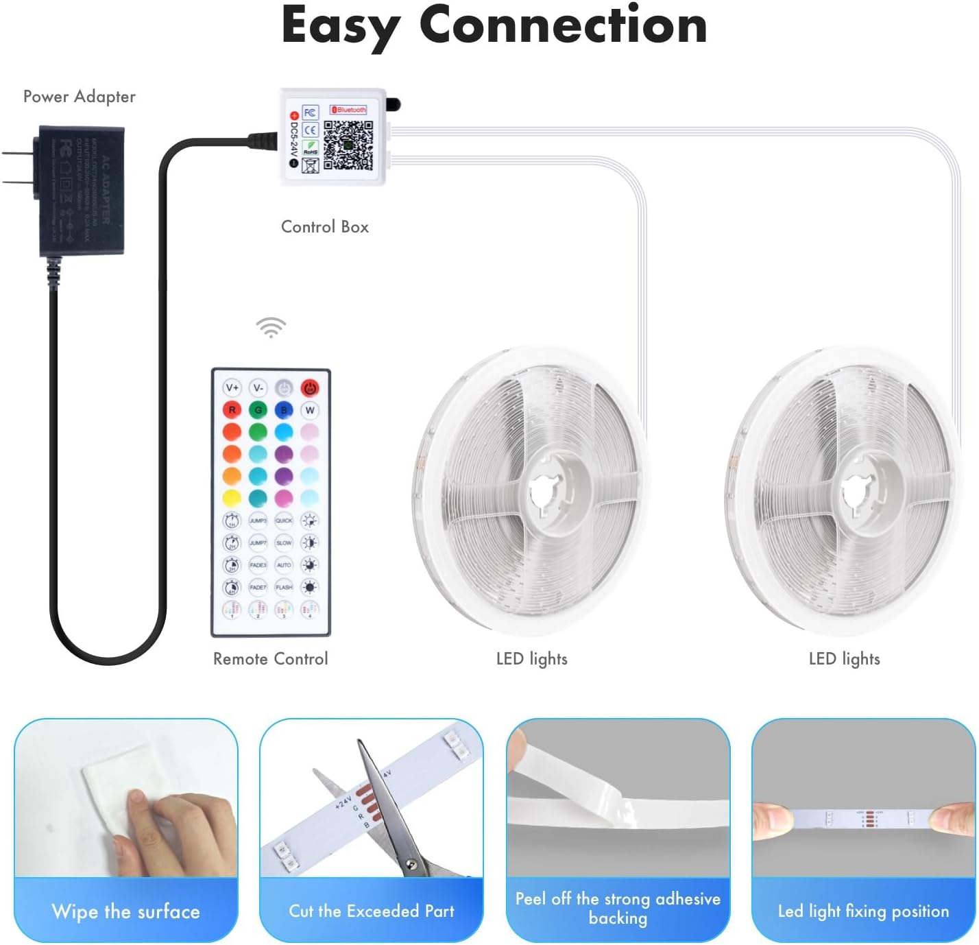 Lumify LED Strip Lights – Playroom and Gaming Setup Color Changing Lights, App and Remote Controlled for Tween Bedrooms