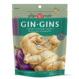 GIN GINS Original Ginger Chews – Chemo Care Tote Essential for Soothing Treatment-Day Nausea, 3oz Bag