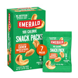 Emerald Nuts Roasted and Salted Cashews 7ct – Kosher Certified Guilt-Free 100-Calorie Pack for Self-Care Snack Stash at Home or Work