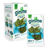 Gimme Seaweed Grab & Go Seaweed Snacks for Backpacking and Outdoor Adventures Organic 5 Count