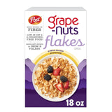 Grape-Nuts Original Breakfast Cereal – Fiber-Rich Whole Grain Cereal for the Meal Prep Pantry, Fortified Breakfast Staple