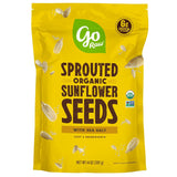 Go Raw Sea Salt Sprouted Seeds – Durable Resealable Pouch for Bike Rides and Long Drives