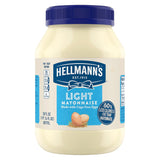 Hellmann's Light Mayonnaise 30 oz – Lower-Fat Family Mayo for Meal Prep Counters and Wellness Routines