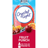 Crystal Light Lemon Iced Tea Real Black Tea Powdered Drink Mix – Backpack and Gym Bag Hydration for Active Lifestyles, 120 Single-Serve Packets