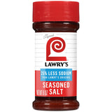 Lawry's 25% Less Sodium Seasoned Salt – Pantry Shortcut for Quick Lunchbox and Dinner Seasoning