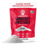 Lakanto Monk Fruit Classic Sweetener – Parent-Approved Diabetic-Safe Sweetener for School Lunches and Home Baking