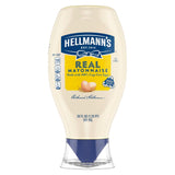 Hellmann's Real Mayo Squeeze Bottle – Simple Ingredient Mayo with Cage Free Eggs for Clean Eating Lunches, 20 oz