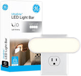 GE Ultrabrite LED Light Bar – Tamper-Resistant Night Light for Hallway and Bathroom, Dusk-to-Dawn Sensor, 100 Lumens