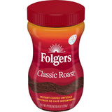 Folgers Classic Roast Instant Coffee – Workday Coffee Solution for Busy Professionals and Remote Workers