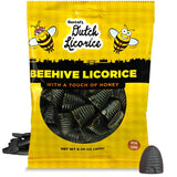 Gustaf's Beehive Dutch Licorice Drops – Romantic Valentine's Day Candy Gift, Imported Dutch Honey Licorice for Him or Her