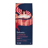 Lavazza Dolcevita Classico Ground Coffee – Crowd-Pleasing Drip Brew for Small Business Pantry Stocking