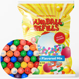Kids Party Candy Gumballs 1lb Bulk Pack for Basement Rec Room and Birthday Treats