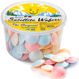 Gerrit's Satellite Wafer Tub – Valentine's Day and Easter Novelty Candy Gift, 100ct Flying Saucer Sweets