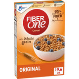 Fiber One Cereal, Original Bran – Calorie-Conscious Cereal for Wellness Lifestyle, 19.6 oz