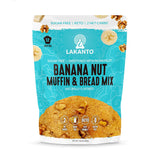 Lakanto Sugar Free Banana Nut Muffin and Bread Mix - No Added Sugar Banana Loaf for After School Treats