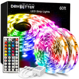 DAYBETTER Smart LED Strip – Cozy Home Atmosphere Lighting for Bedroom, Party Room, and Holiday Decorating