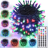 Joomer 66FT 200 LED Indoor Outdoor Lights with Remote and Timer Christmas Holiday Gift for Family Friend Home Decorator