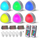 EverBrite LED Puck Light – Cool-Run Stairwell and Basement Safety Light, No Heat No Flame