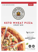 King Arthur Keto Pizza Crust Mix – Bread Machine Dough Mode for Hands-Free Low-Carb Prep