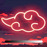 Dleouly Cloud Shaped Neon Sign – Last Minute Housewarming Gift for Teens and Young Men, Adjustable Brightness Wall Accent