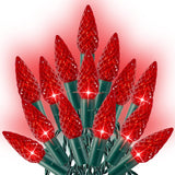Dazzle Bright C6 Christmas Lights – UL Certified Low Voltage Lights, Worry-Free for Nursery