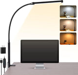 Modern Architect Task Lamp – Clamp Mount Bedside Light for Ambient Home Decor