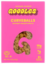 Goodles Curveballs Pasta, 8 OZ – Healthy Pantry Pasta for Kids' Meals, No Hydrogenated Fats