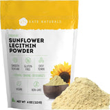 Kate Naturals Sunflower Lecithin – Clean-Ingredient Supplement Base for Hormone-Friendly Smoothies and Gummies