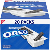 Handi-Snacks OREO Cookie Sticks with Creme Dip for Cubicle Snacking, Co-Working Spaces, and Team Meeting Refreshments, 20 Pack Bulk