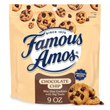 Famous Amos Bite-Size Chocolate Chip Cookies, Parent-Approved Lunchbox Add-On for School, Sports Practice, and Snack Time, 9 oz