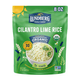 Lundberg Cilantro Lime Rice 5.5 Oz – Pre-Cooked Grain Pouch for Back-to-Back Meeting Days
