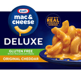 Kraft Deluxe Sharp Cheddar Macaroni & Cheese Microwave Box for Busy Young Adults and Office Lunch Breaks