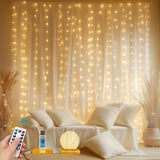 Luminos Glow LED Curtain Lights – Smoke-Free Alternative to Candles for Cozy Evenings