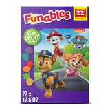 Funables PAW Patrol Assorted Fruit Gummies – Classroom and Daycare Snack for Kids, Individually Wrapped 22 ct