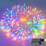JMEXSUSS Color-Changing Outdoor Fairy Lights – 200 LED Connectable String for Balcony, Deck, and Open-Air Gatherings
