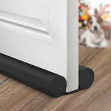 Holikme Door Bottom Weather Strip – Simple Tool-Free Door Sweep for Renter Friendly Minimalist Home