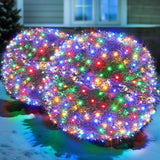 LumDecorator Neutral Tone Net Lights – Clutter-Free Holiday Decor for Intentional Homes and Quiet Landscapes