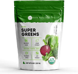 Kate Naturals Organic Super Greens Powder – Holistic Daily Greens for Wellness Shots, Detox Rituals and Mindful Hydration