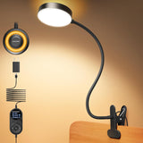 Glocusent Reading Light for Bed – Three Color Temperatures and Auto-Off Timer for a Soothing Sleep Routine and Eye Comfort