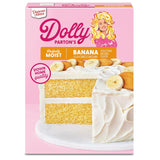 Duncan Hines Dolly Parton's Favorite Banana Flavored Cake Mix, 15.25 oz. – Pack of 2 for Frequent Bakers Who Bake Often