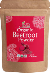 Jiva Organics 100% Pure Beet Root Powder 1.25 LB – Vegan Non-GMO Superfood for Holistic Home Wellness Routines