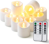 Homemory Flickering Tea Lights – Cozy Holiday Gift for Friends, Family, and Coworkers
