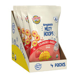 Earth's Best Melty Hoops – Choking-Safe Puffed Corn Rings for Baby's Pincer Grip Development at Home and On the Go