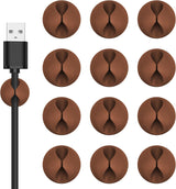 Nimble Cable Clips – Work-From-Home Desk Cable Holder, Adhesive Cord Clips for Keyboard Mouse and Charger Wires